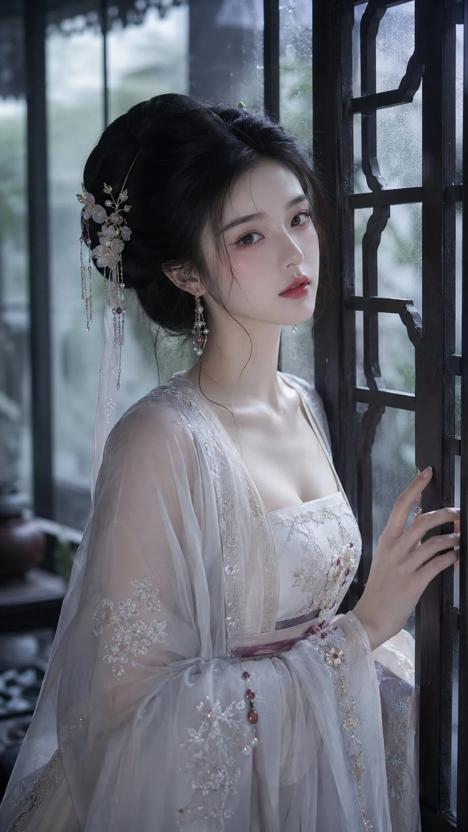 การแต่งหน้าสไตล์จีนโบราณ: เมคอัพดิวอี้สีพลัมเบอร์รี่เย็น 1