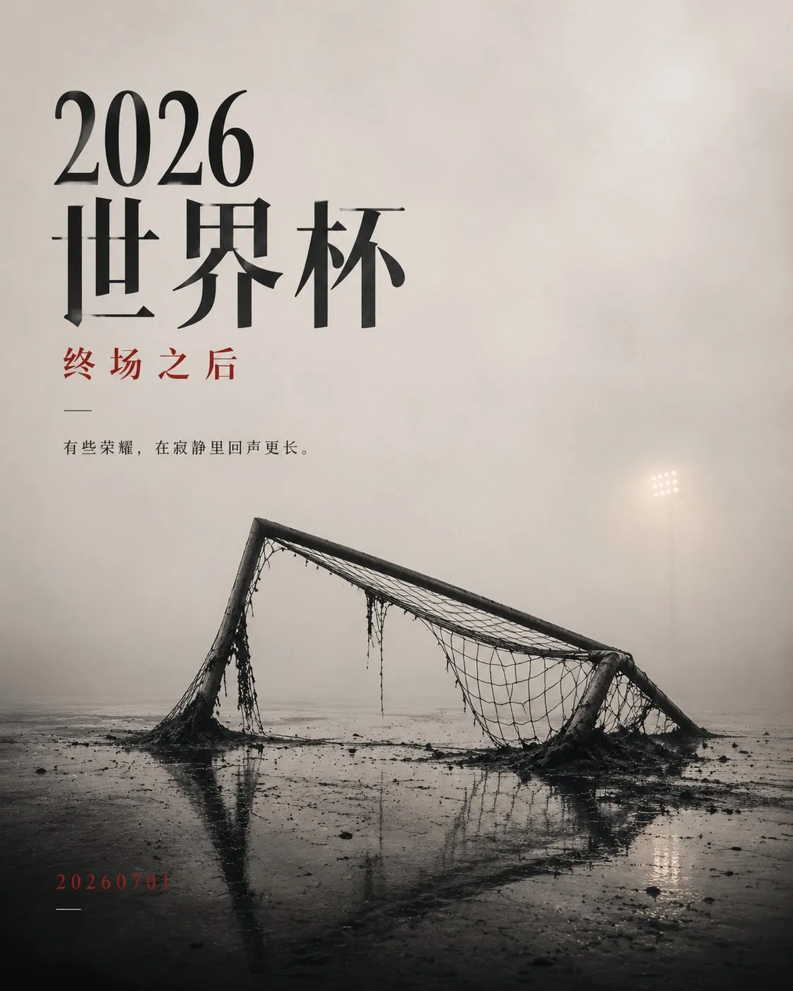 โปสเตอร์ภาพยนตร์แนวคิด: ฟุตบอลโลก 2026 หลังนัดชิง 1