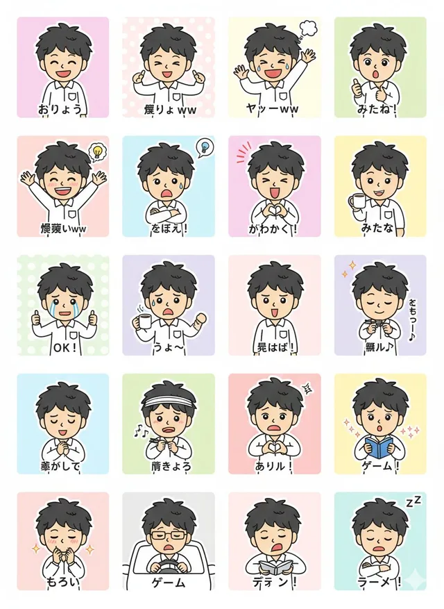 สร้างสติกเกอร์ LINE สุดน่ารัก 30 แบบจากตัวละคร