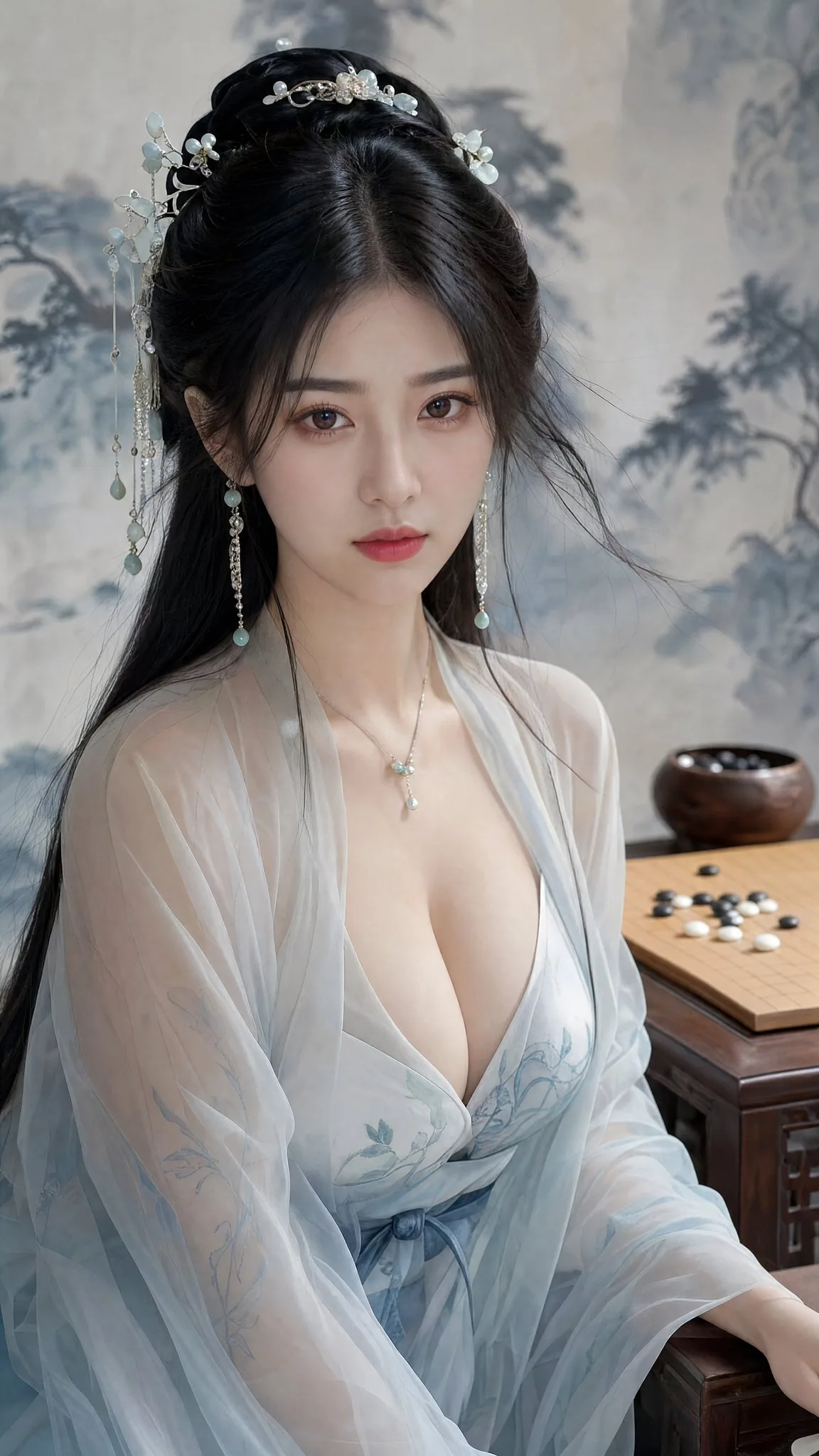 ภาพหญิงสาวจีนยุคใหม่ 4K สไตล์โบราณ 2