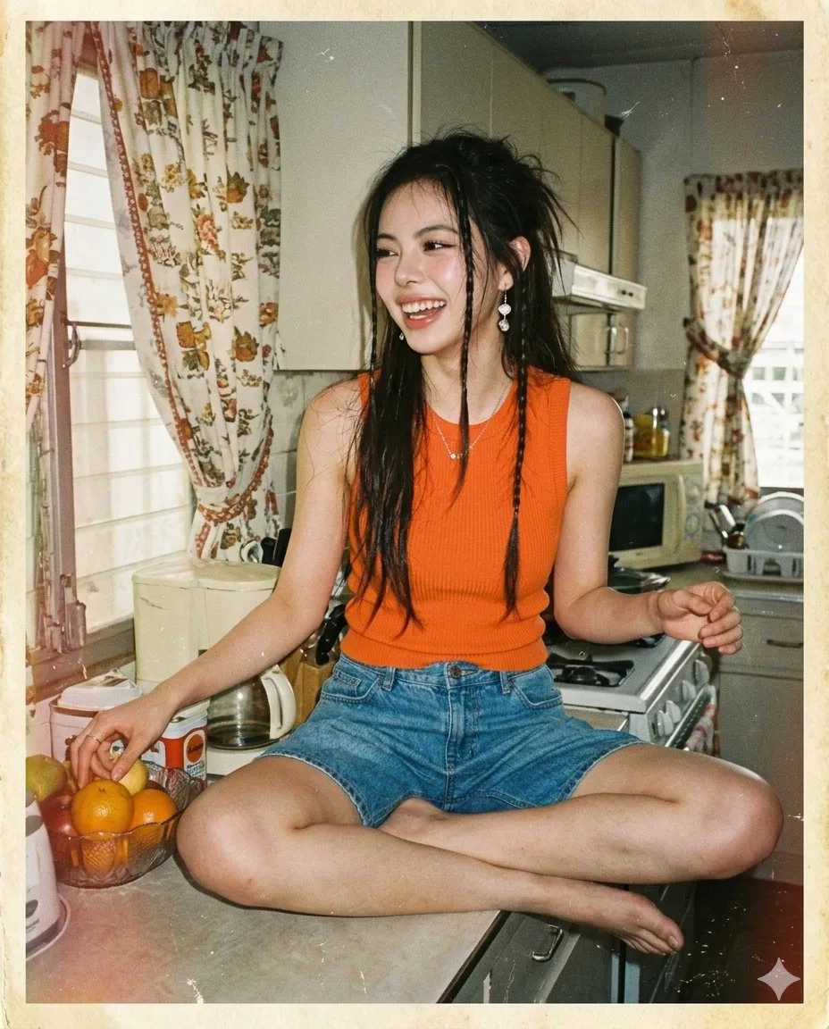 ภาพถ่ายเก่าครัวครอบครัวยุค 90 1