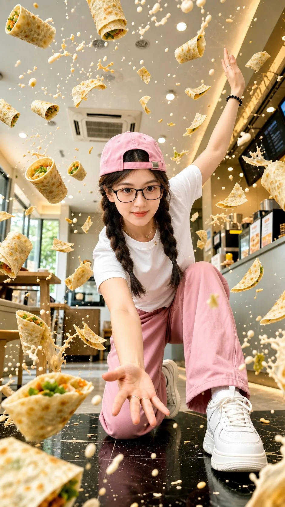 แอคชั่นเหมือนจริงในร้านอาหารเช้า 1