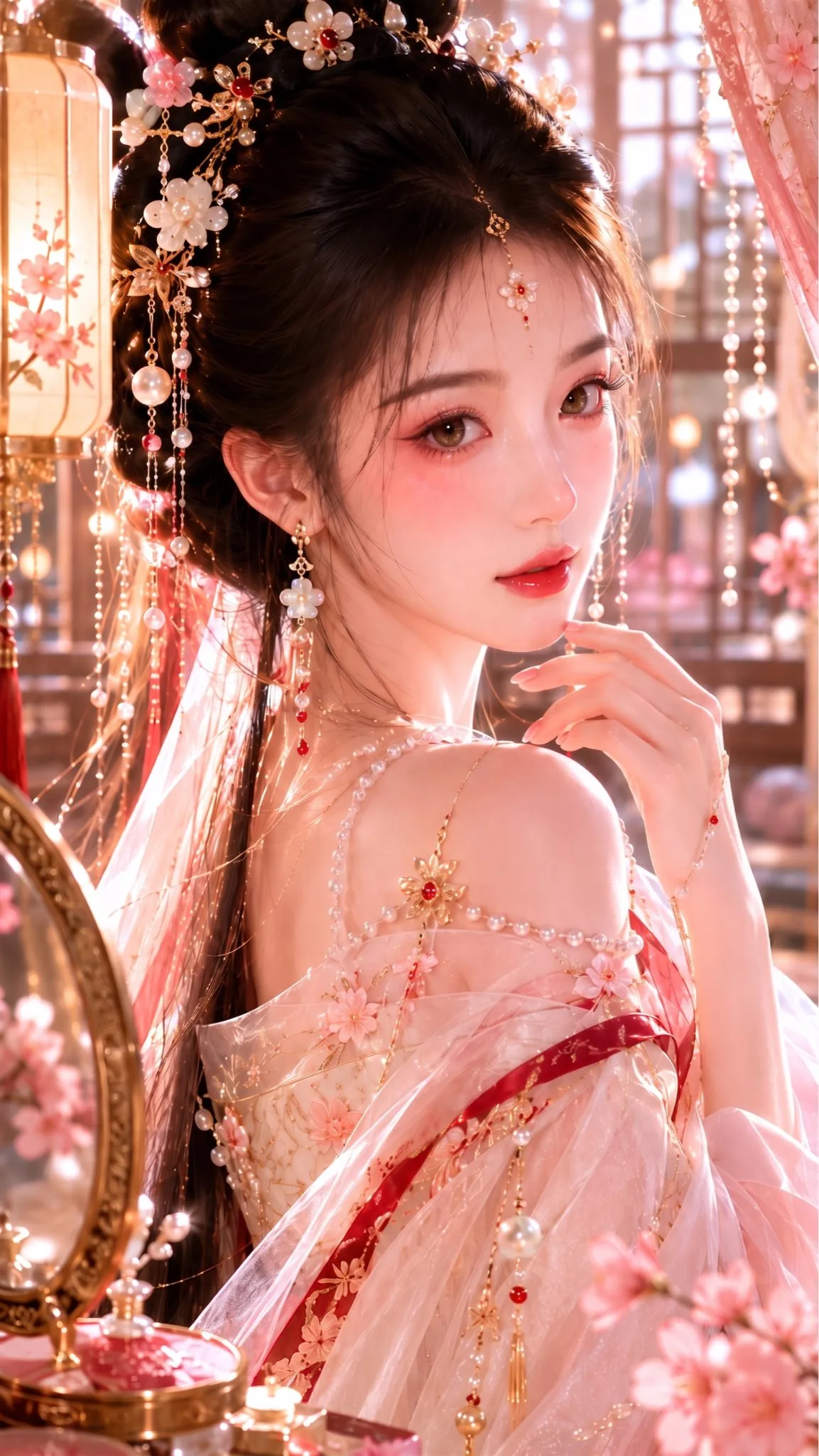 โฉมงามกุลสตรีจีนโบราณ แต่งหน้าฉ่ำวาว 1
