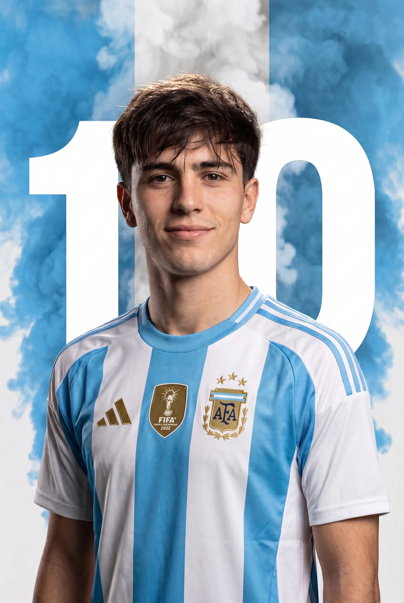 โปสเตอร์นักฟุตบอลอาร์เจนตินา สไตล์โมเดิร์น 2