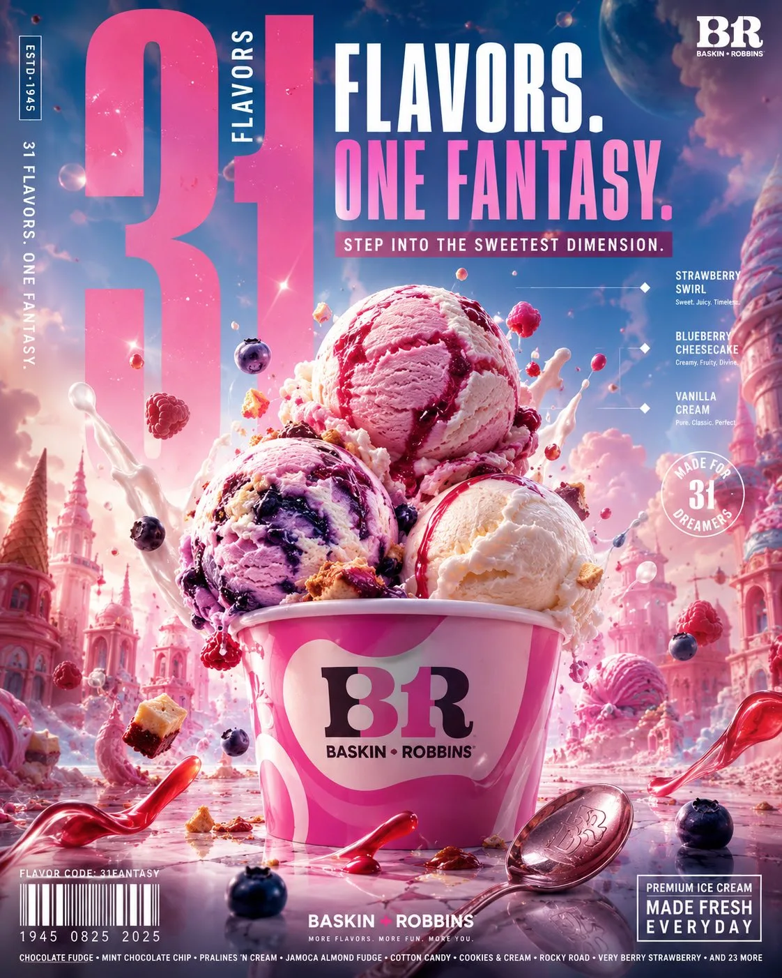 มหัศจรรย์ไอศกรีม Baskin Robbins: แคมเปญระดับโลก 1
