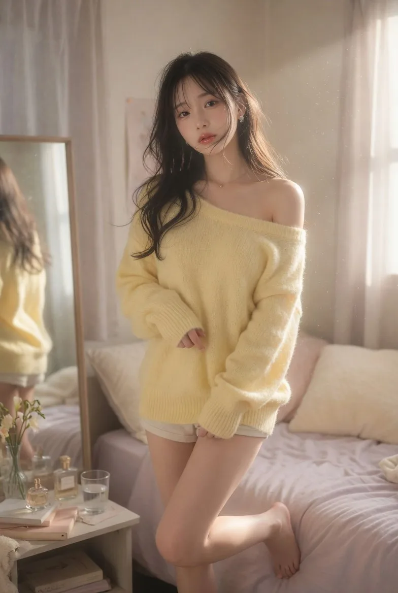 ห้องนอนสาวญี่ปุ่นนุ่มนวลชวนฝัน 1