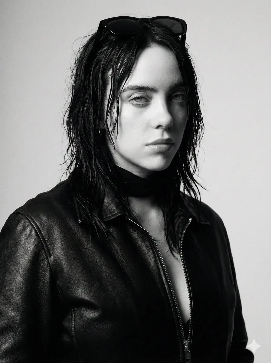 Billie Eilish: แฟชั่นขาวดำสุดหรูสไตล์ Cinematic 1