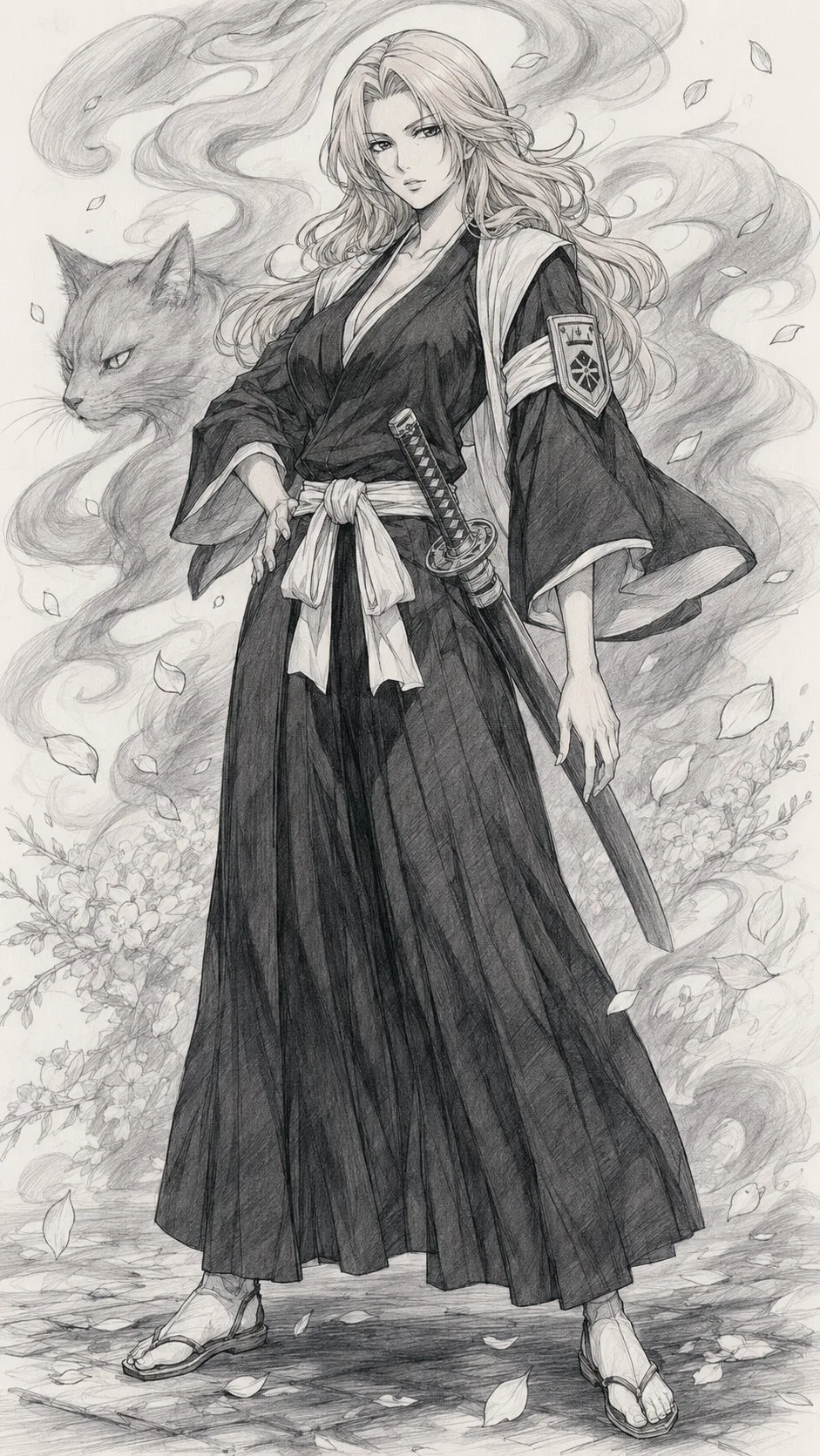 โปสเตอร์ตัวละครหญิงจาก BLEACH สไตล์ อ. โทริยามะ 2