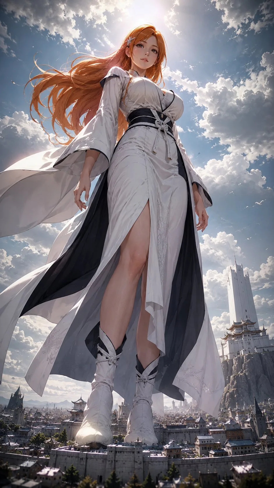 อิลลัสเตรชั่นตัวละครหญิง BLEACH มุมมองแมลง 1