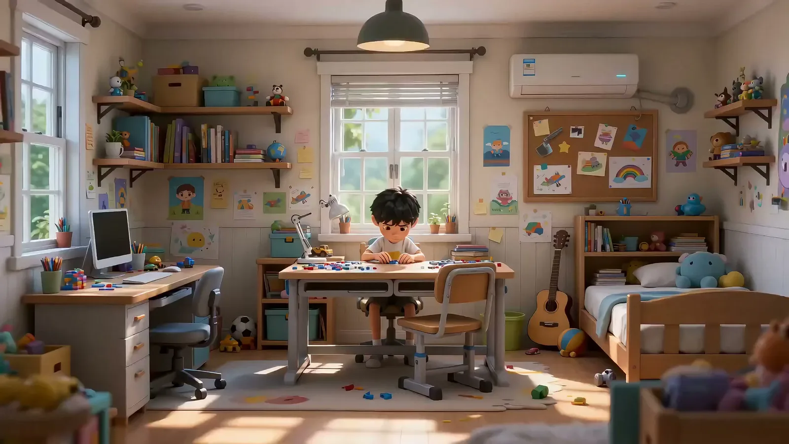 เด็กชายต่อเลโก้ แอนิเมชัน 3D 1