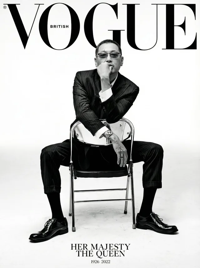 ภาพแฟชั่นสุภาพบุรุษปก Vogue อังกฤษระดับไฮเอนด์