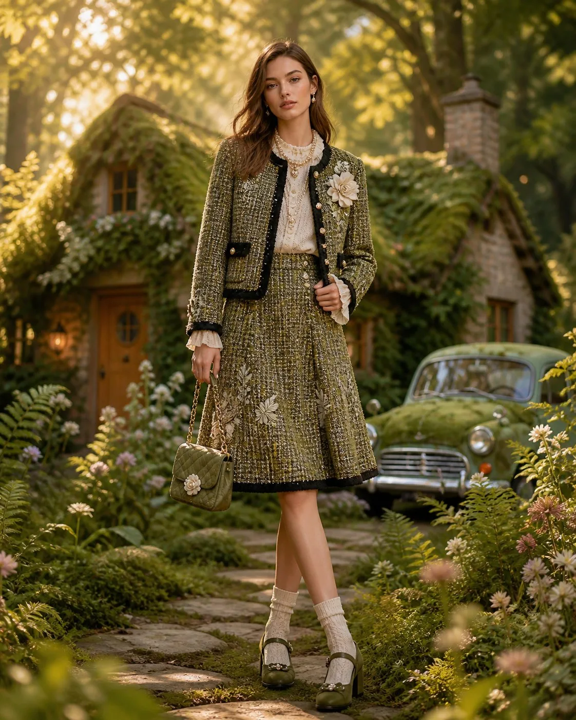 กระดานเสนอการออกแบบแฟชั่นสไตล์ CHANEL ระดับสูง 2