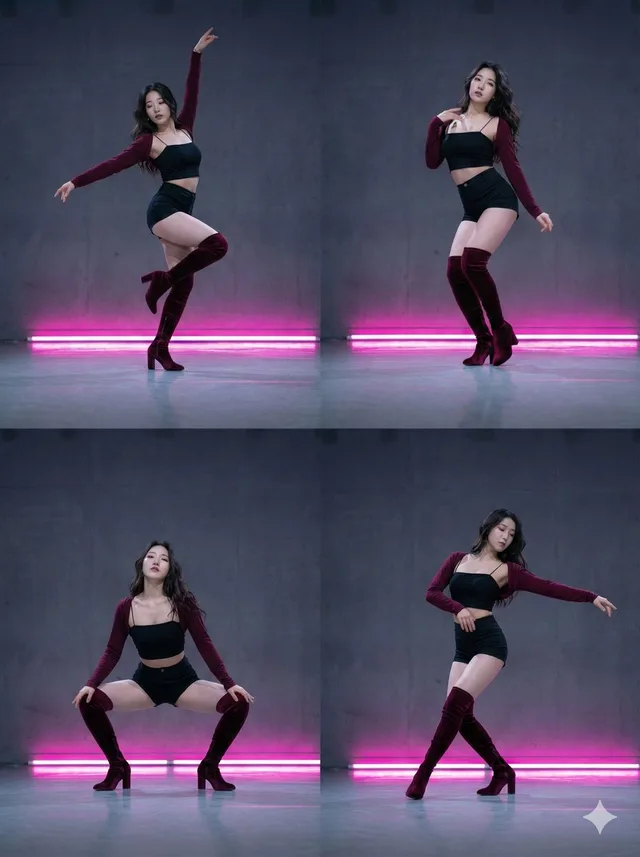คน 4 ช่อง: ท่าโพสหลากหลาย สไตล์เดียวกัน