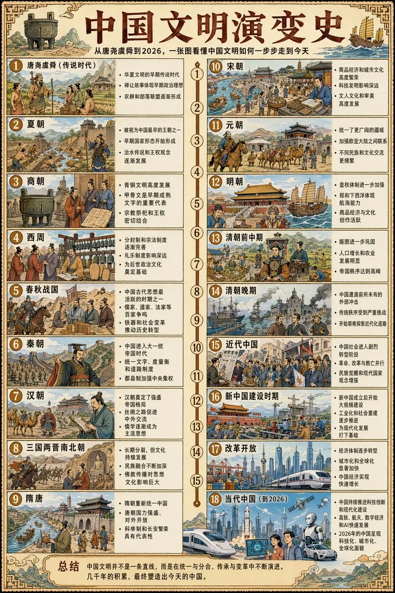 ประวัติศาสตร์อารยธรรมจีน: มหากาพย์แห่งวิวัฒนาการ 1
