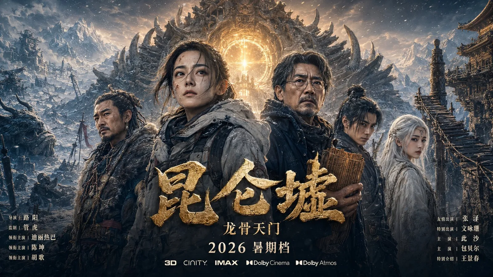 โปสเตอร์หนังจีนแนวผจญภัยแฟนตาซีฟอร์มยักษ์ 1