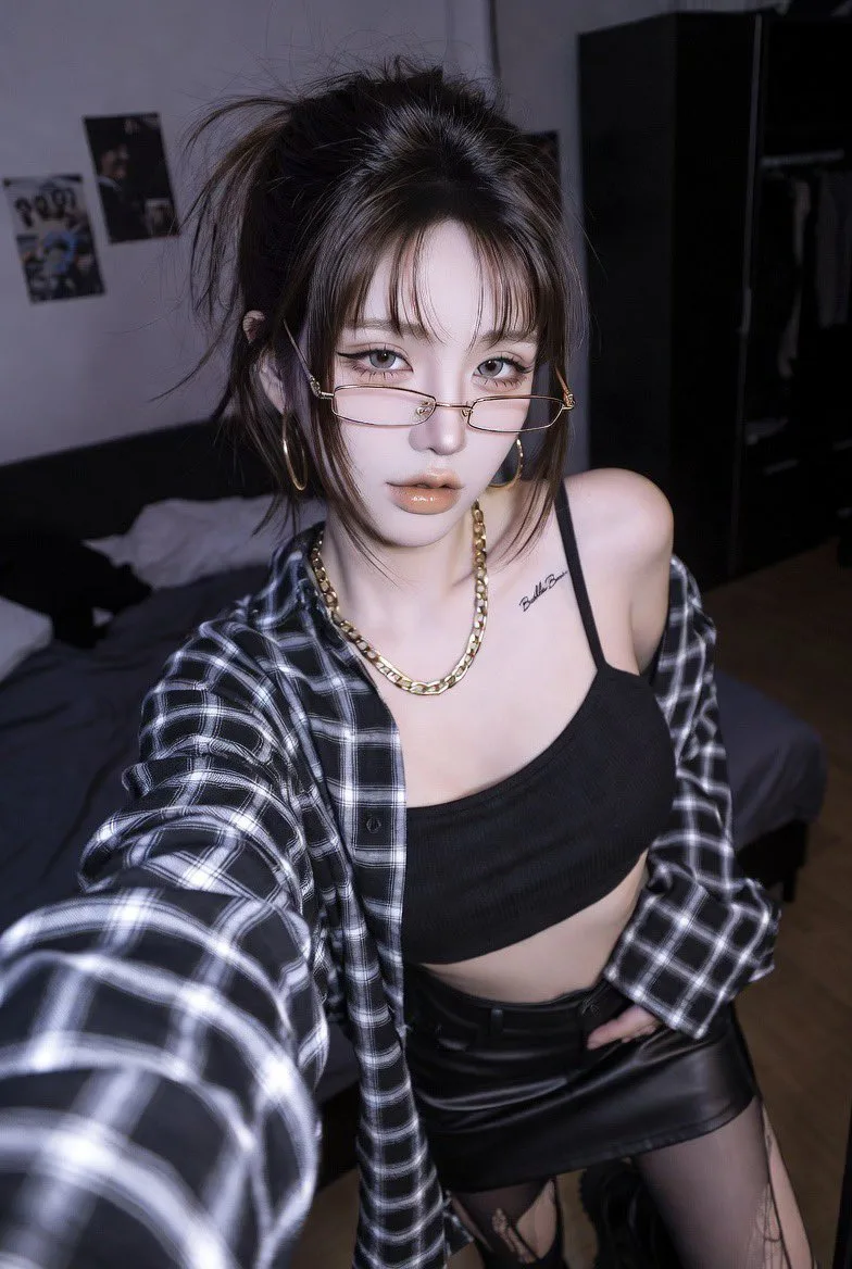 ถ่ายเต็มตัวในห้องนอน: สาวเน็ตไอดอลเกาหลี สุดชิค 2