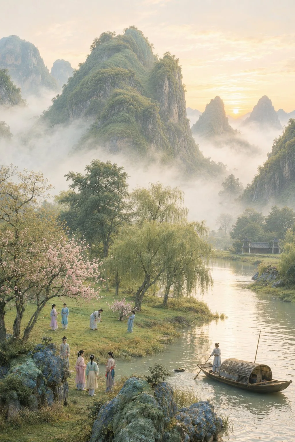 คืนชีพภาพวาดจีนโบราณสู่ภาพถ่ายสมจริง 2