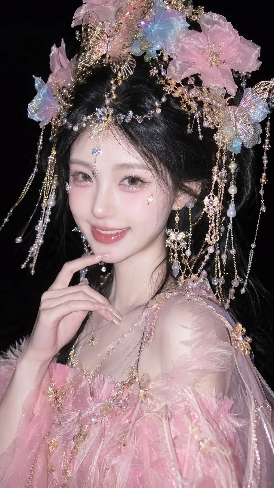 ภาพถ่ายแฟลชมือถือหญิงสาวแนวแฟนตาซีจีน 1