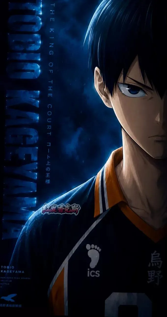 โปสเตอร์ตัวละครอนิเมะวอลเลย์บอล สไตล์หนัง 2