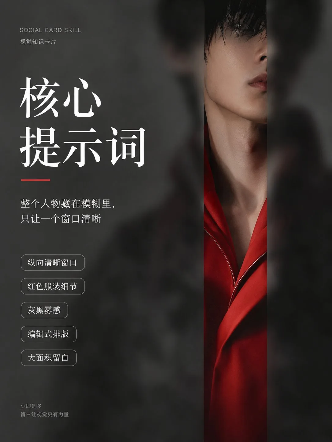 โปสเตอร์แฟชั่นลึกลับ สไตล์ภาพยนตร์ 2