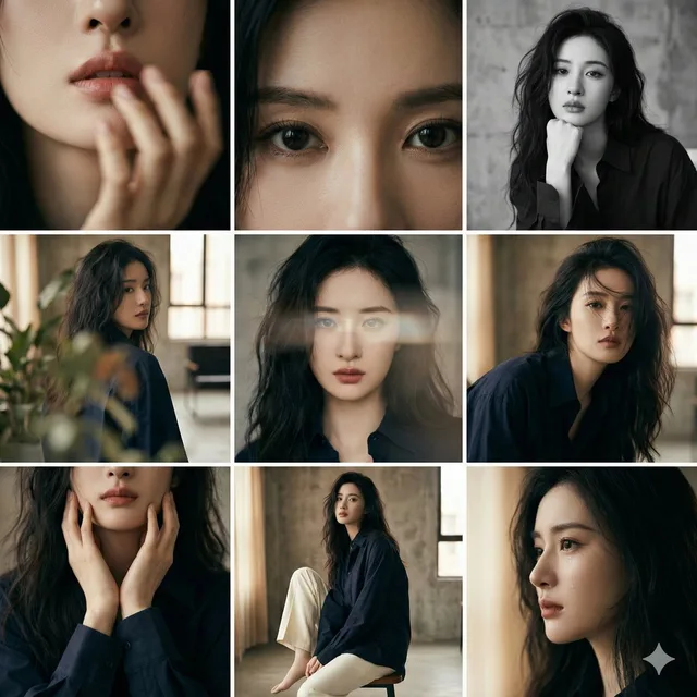 ภาพบุคคลแนวภาพยนตร์ลงนิตยสาร 9 ช่องสุดหรู