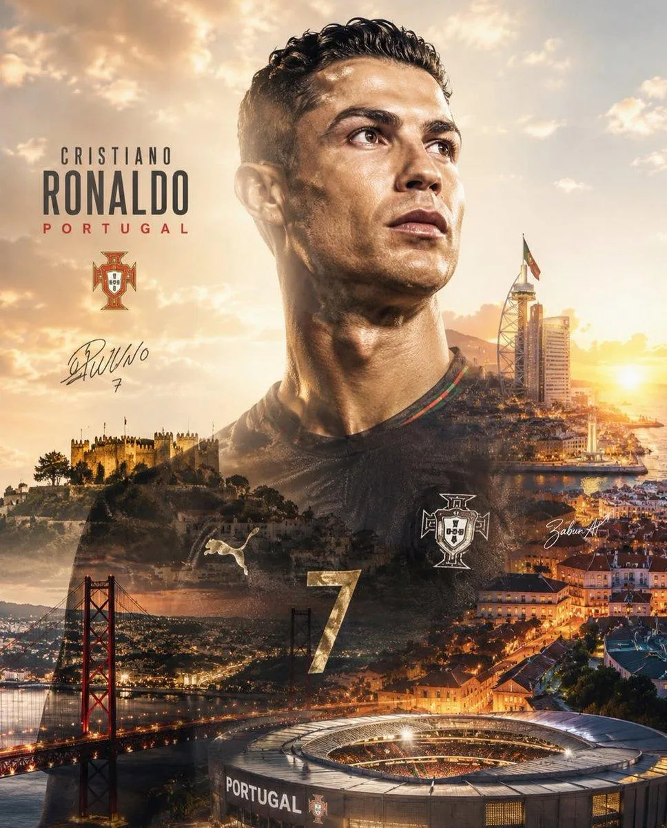 โปสเตอร์นักฟุตบอลฮีโร่แห่งชาติ สไตล์ภาพยนตร์ 1