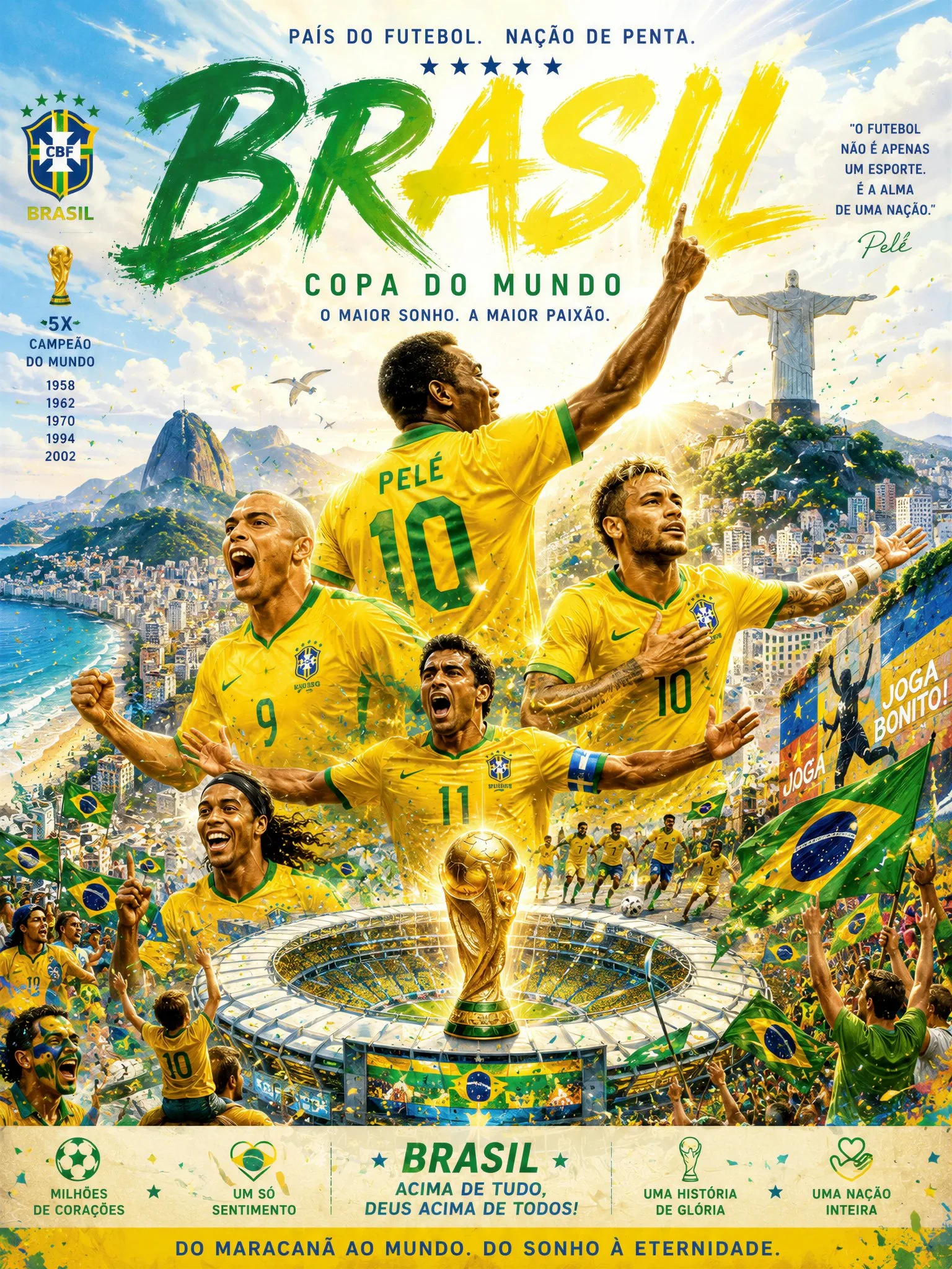 โปสเตอร์กีฬาประจำชาติสไตล์ภาพยนตร์ 1