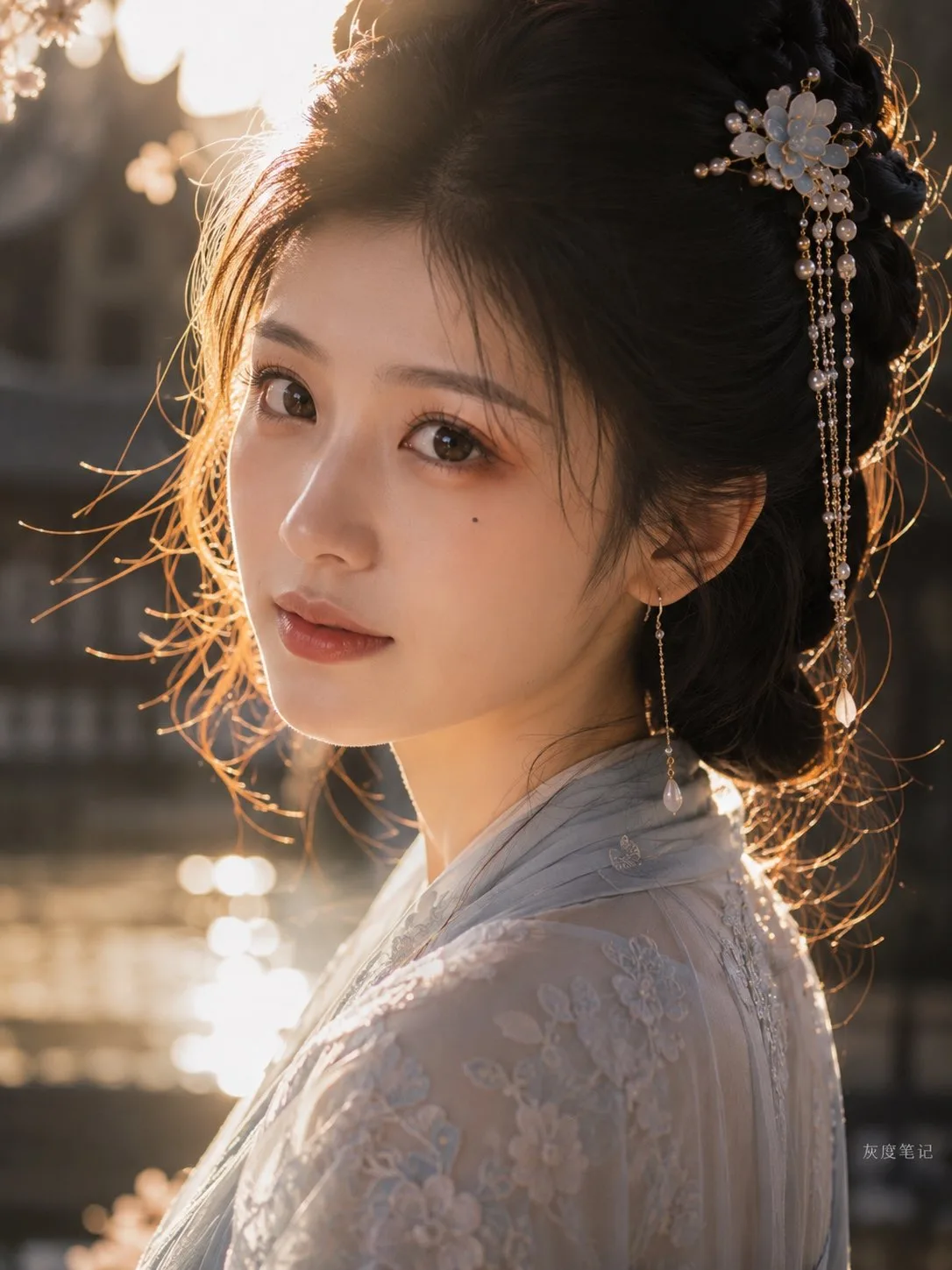 ภาพบุคคลแนวตะวันออกเหนือจริง สไตล์ภาพยนตร์ 1