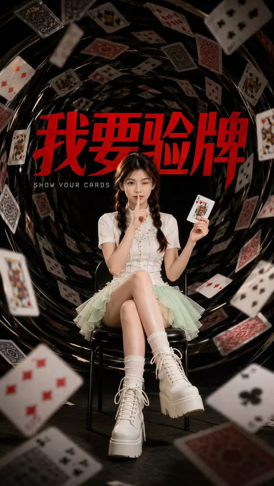 พายุไพ่แฟชั่น: โปสเตอร์บุคคลแนว Cinematic 2