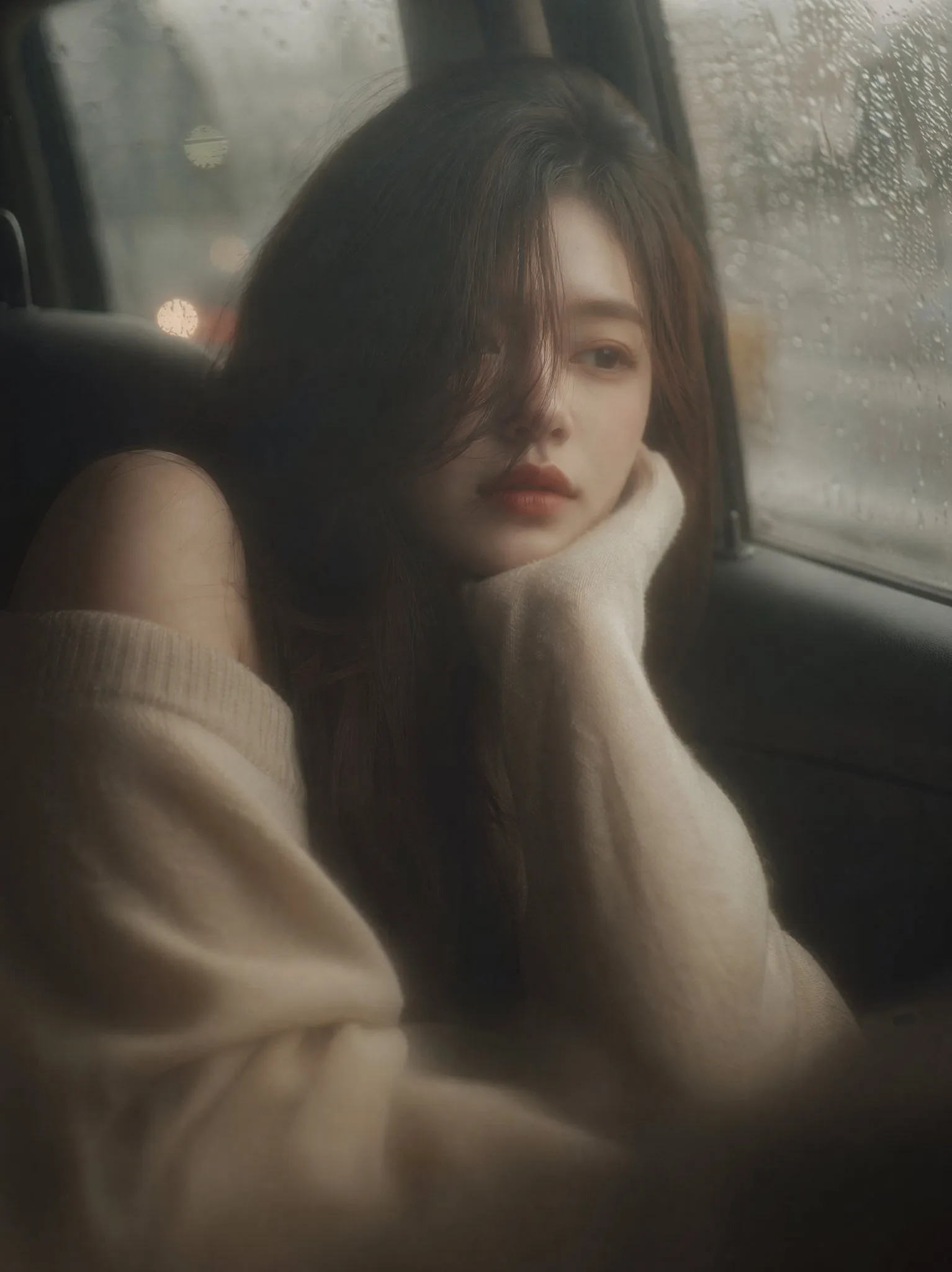 สาวสวยเศร้าในรถ: ภาพเหมือนซีนีมาติก 1