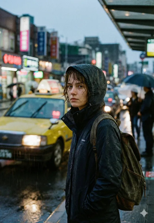 ความเดียวดายกลางเมืองฝนตกพรำ สไตล์ภาพยนตร์