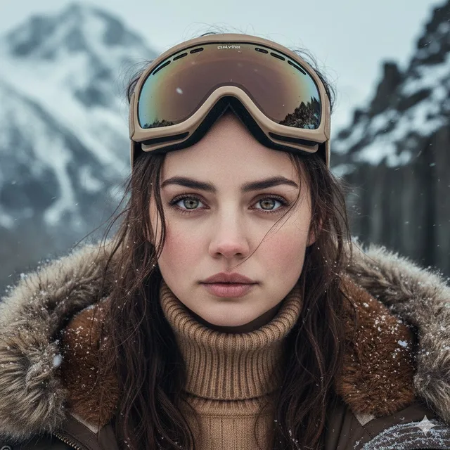 สาวเหนือหิมะ: ภาพเหมือนจริงสไตล์ภาพยนตร์