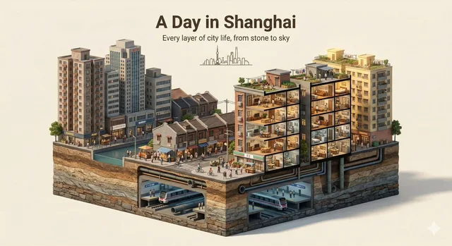 โมเดลเมือง 3D จิ๋ว แนวตั้ง เผยชีวิตใน [ชื่อเมือง]