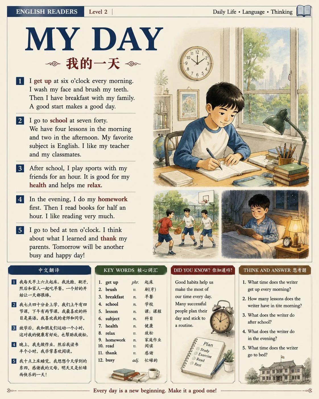 ดีไซน์หนังสือเรียนภาษาอังกฤษคลาสสิก 2