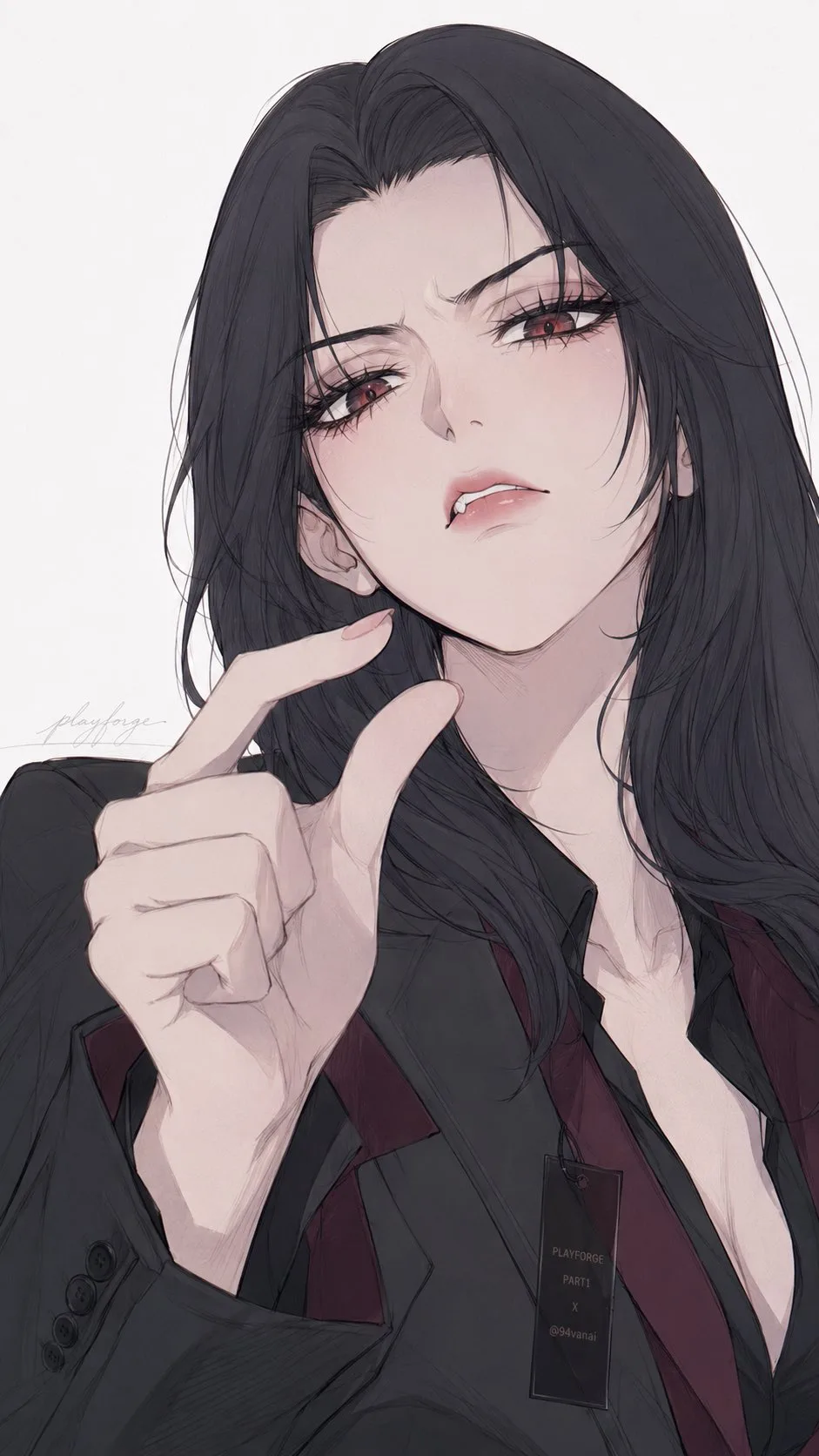 หญิงสาวท่าทางดูถูกเหยียดหยาม 2