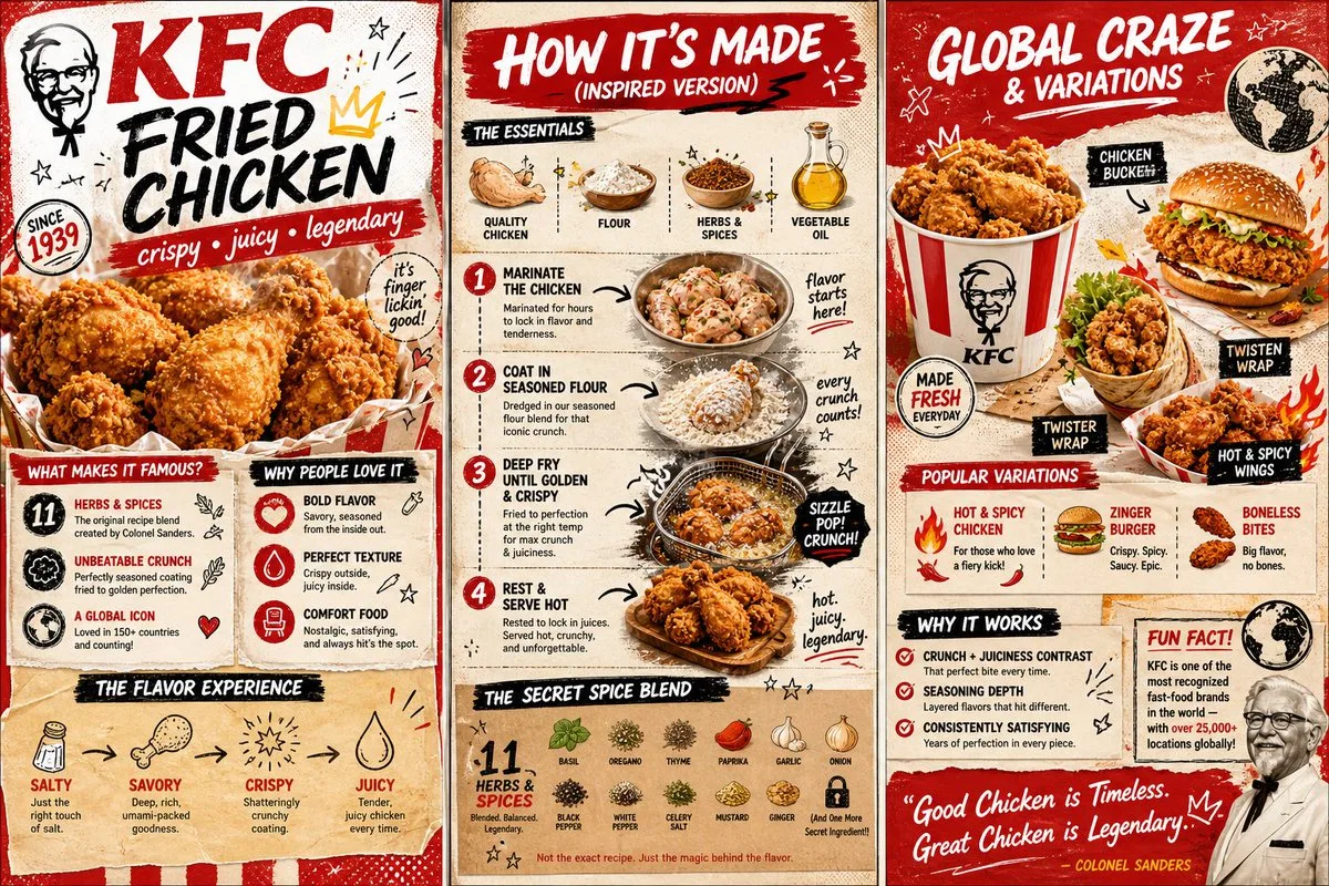 นิตยสารไก่ทอด KFC: สีสัน, ความสร้างสรรค์ 1
