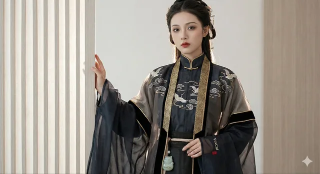 พอร์เทรตฮั่นฝูแบบหรูหรา: พลังอันสงบงาม