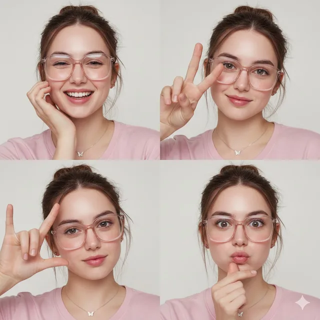 สาวแว่นใส แสงนวลครีมมี่