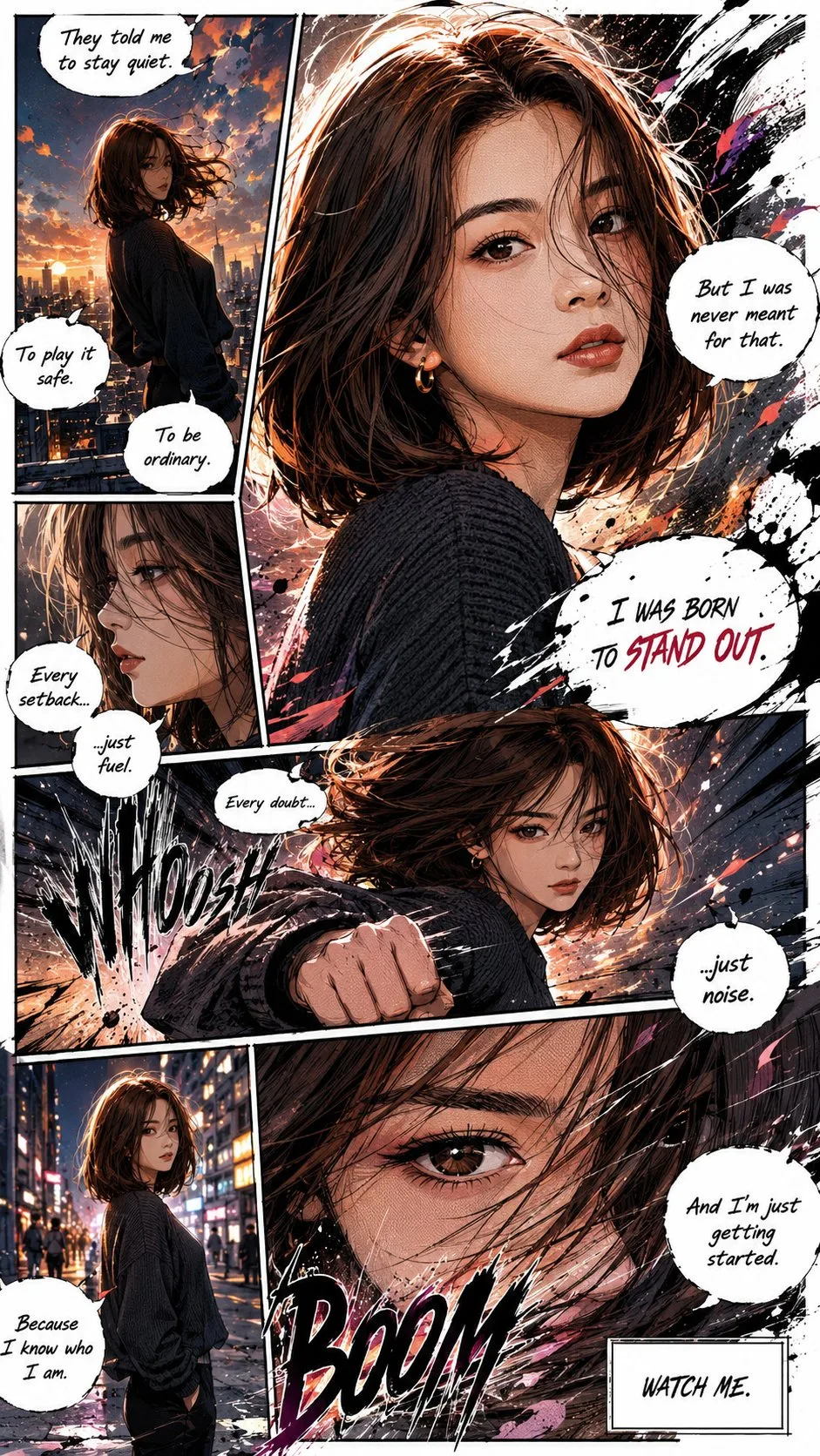 หน้ามังงะละเอียดพิเศษ สไตล์อนิเมะ 2