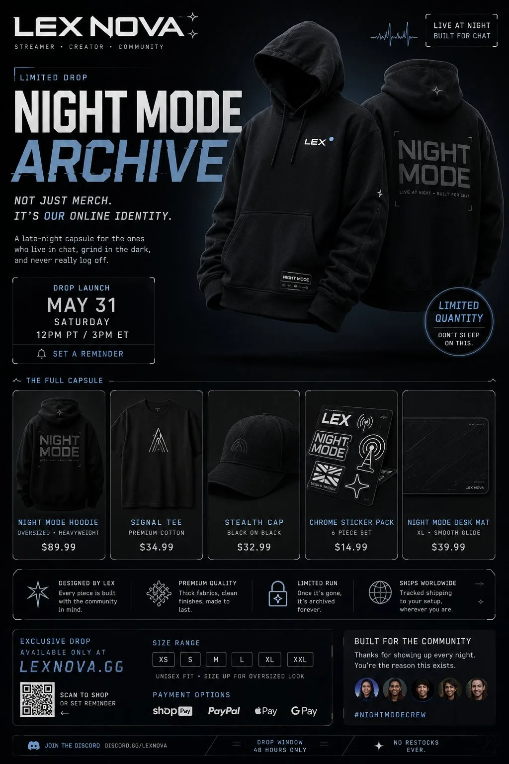 สร้างโปสเตอร์สินค้าลิมิเต็ดเอดิชั่นของครีเอเตอร์ 1