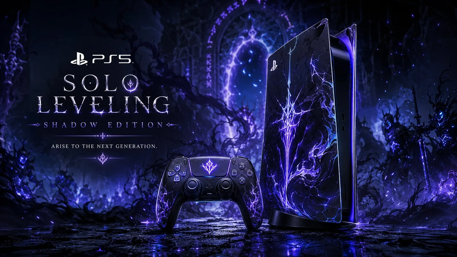 โปสเตอร์โฆษณา PS5 รุ่นคัสตอมลิมิเต็ดแนวภาพยนตร์ 2
