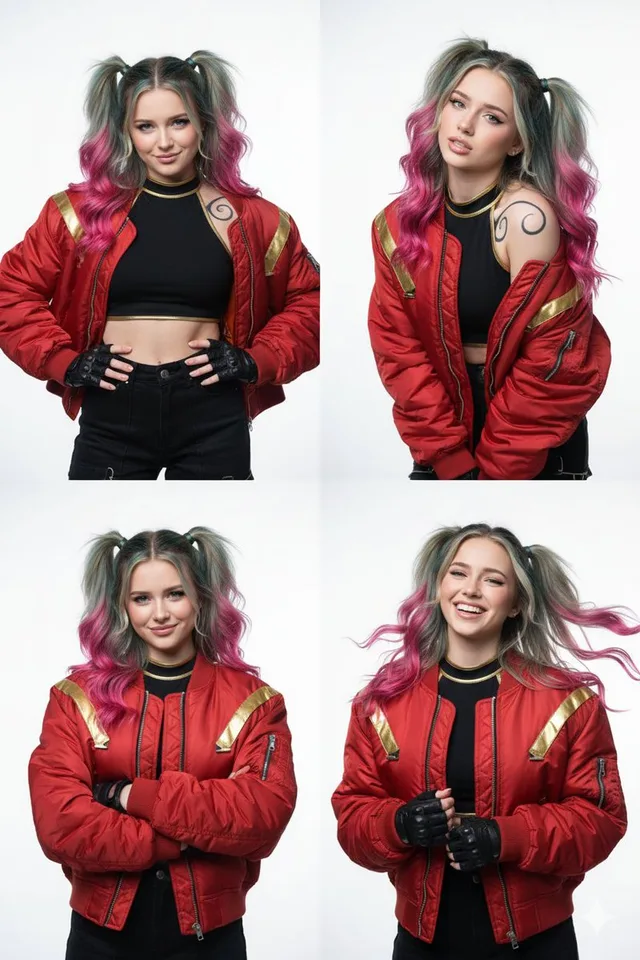 ไซเบอร์ฮาร์ลีย์ ควินน์: สาวพังก์สุดซ่า 4 ช่อง