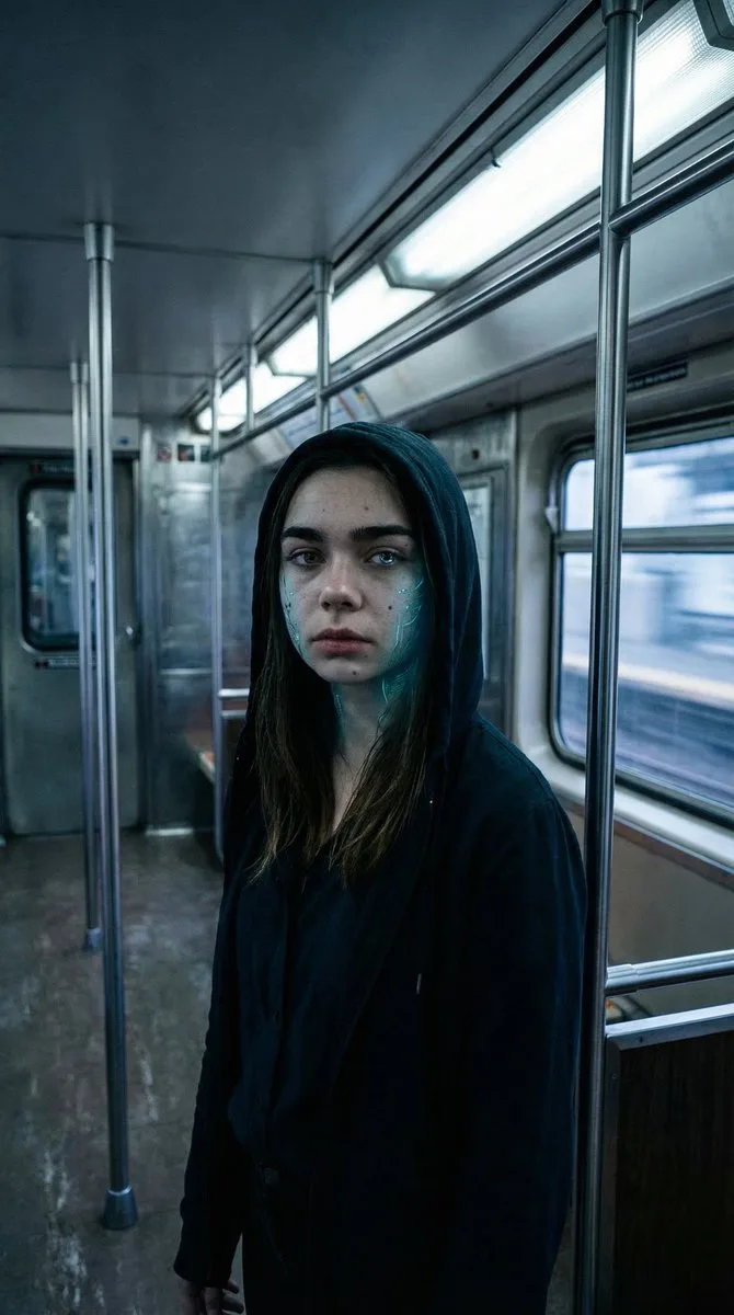 สาวไซบอร์กในรถไฟใต้ดิน: การเปลี่ยนแปลงอันเร้นลับ 1
