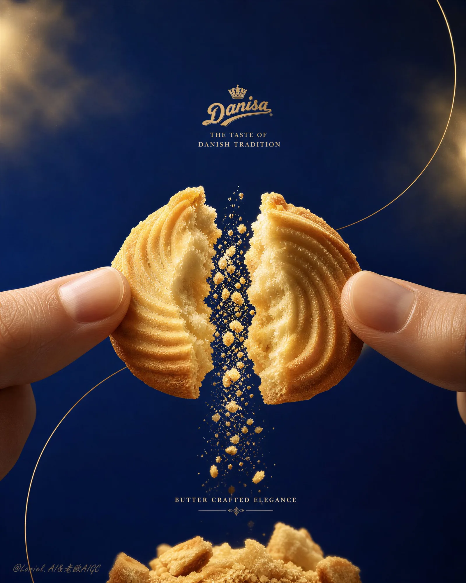 โปสเตอร์สุดหรู: คุกกี้ DANISA แตกหักอย่างงดงาม 2