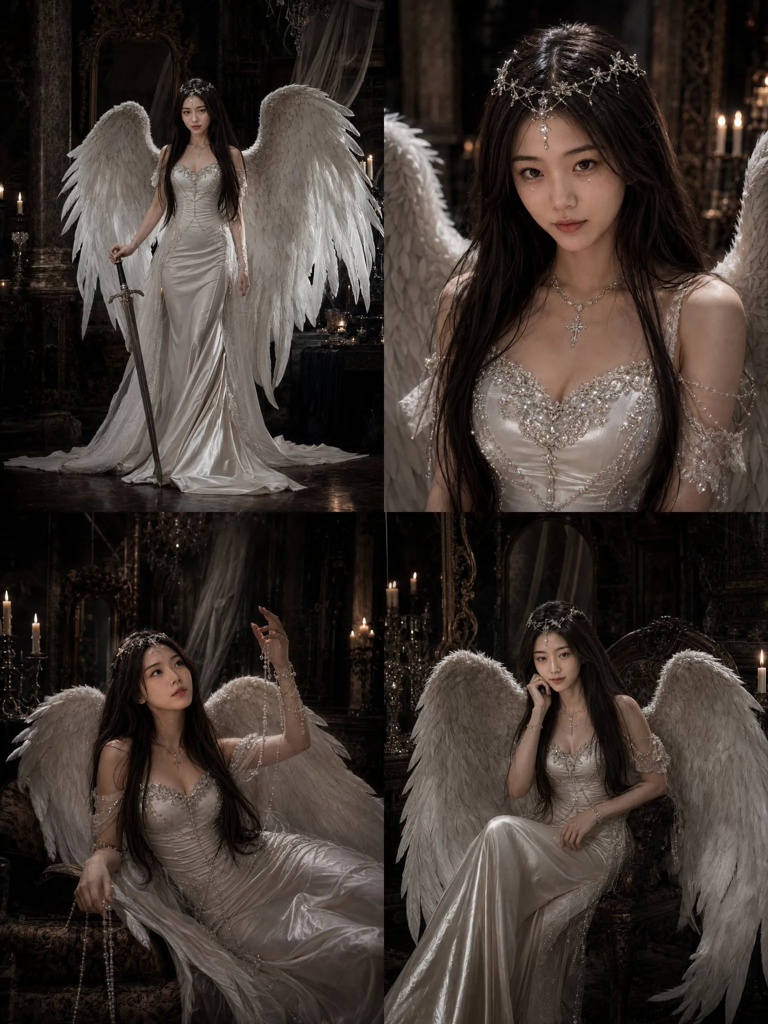 พอร์เทรต นางฟ้าในปราสาทกอทิก: ดุดันและศักดิ์สิทธิ์ 1