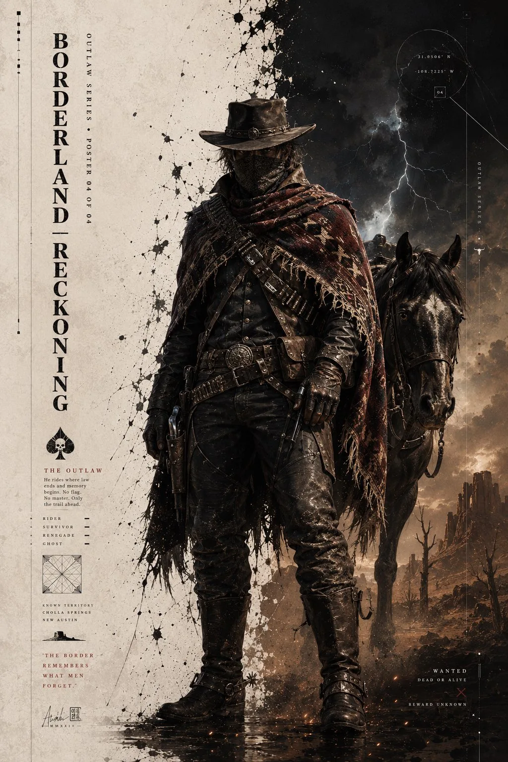 โปสเตอร์หนังคาวบอยอาชญากรตะวันตกสุดดุ 2