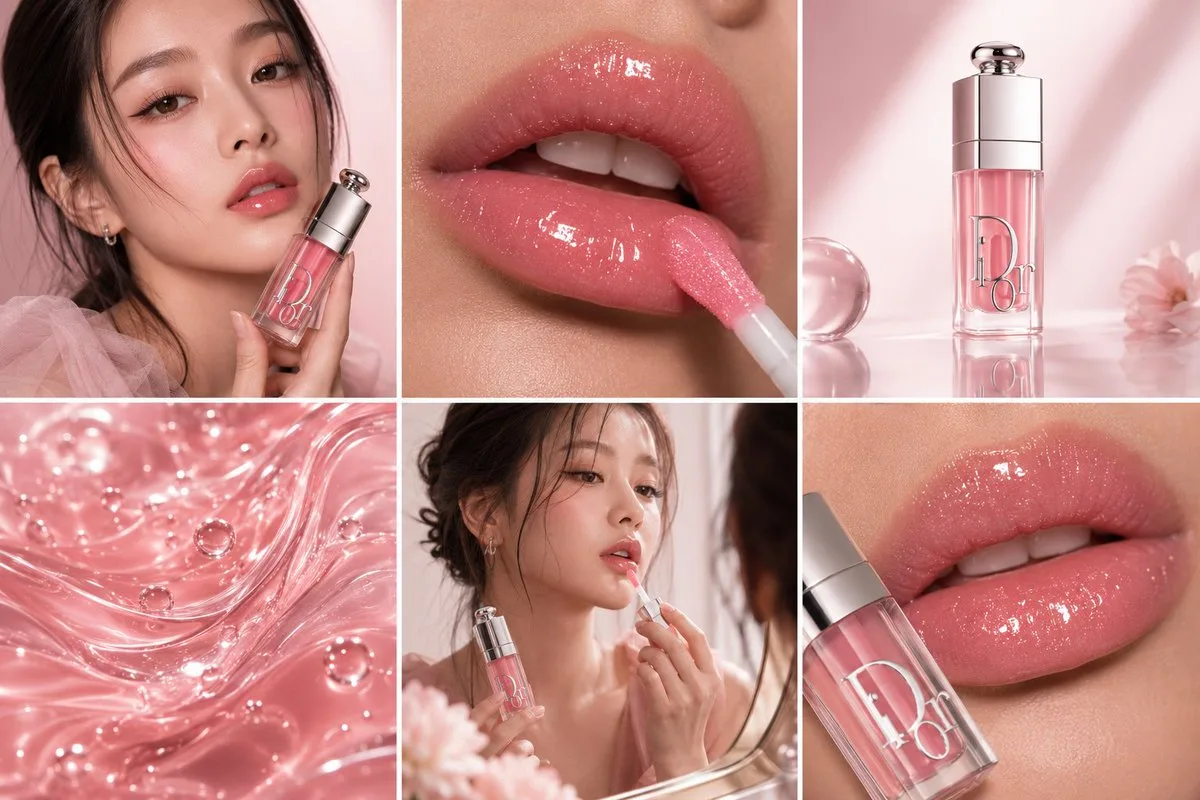 แคมเปญ DIOR BEAUTY: ภาพโฆษณาหรูหรา 6 ช่อง 1