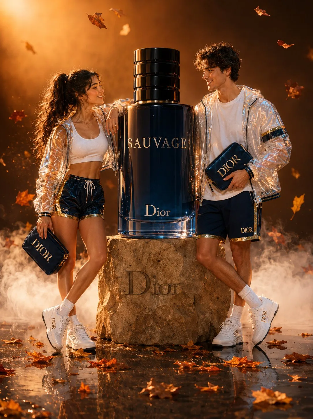 คู่รักสุดหรูสไตล์ Dior: แคมเปญโฆษณาแฟชั่น 1