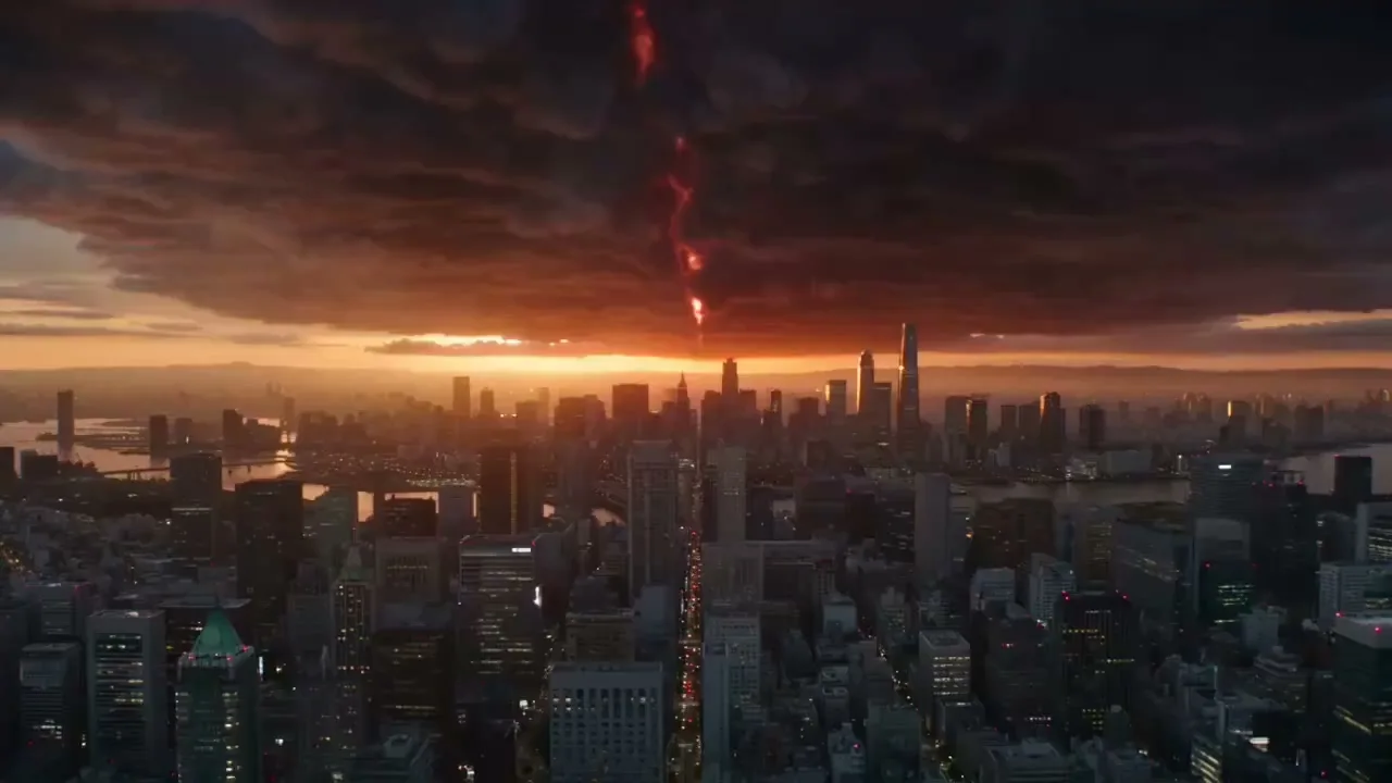 มังกรแดงวันสิ้นโลก ปะทะ แมวอ้วนสีฟ้า 1