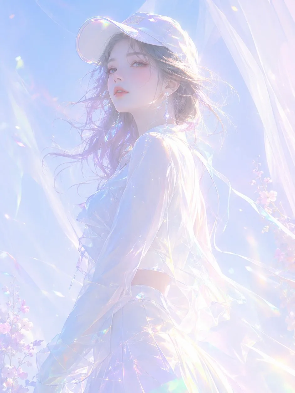 ภาพประกอบกึ่งสมจริง แสงนุ่มนวล สีรุ้งดุจฝัน 1